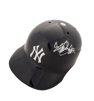 Ichiro Suzuki Signed New York Yankees Batting Helmet
